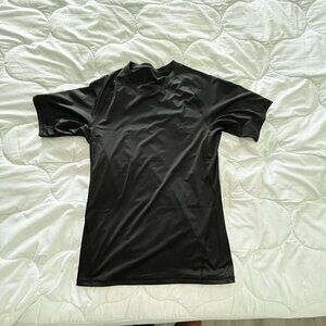 Unisex Black Compression T-Shirt Medium